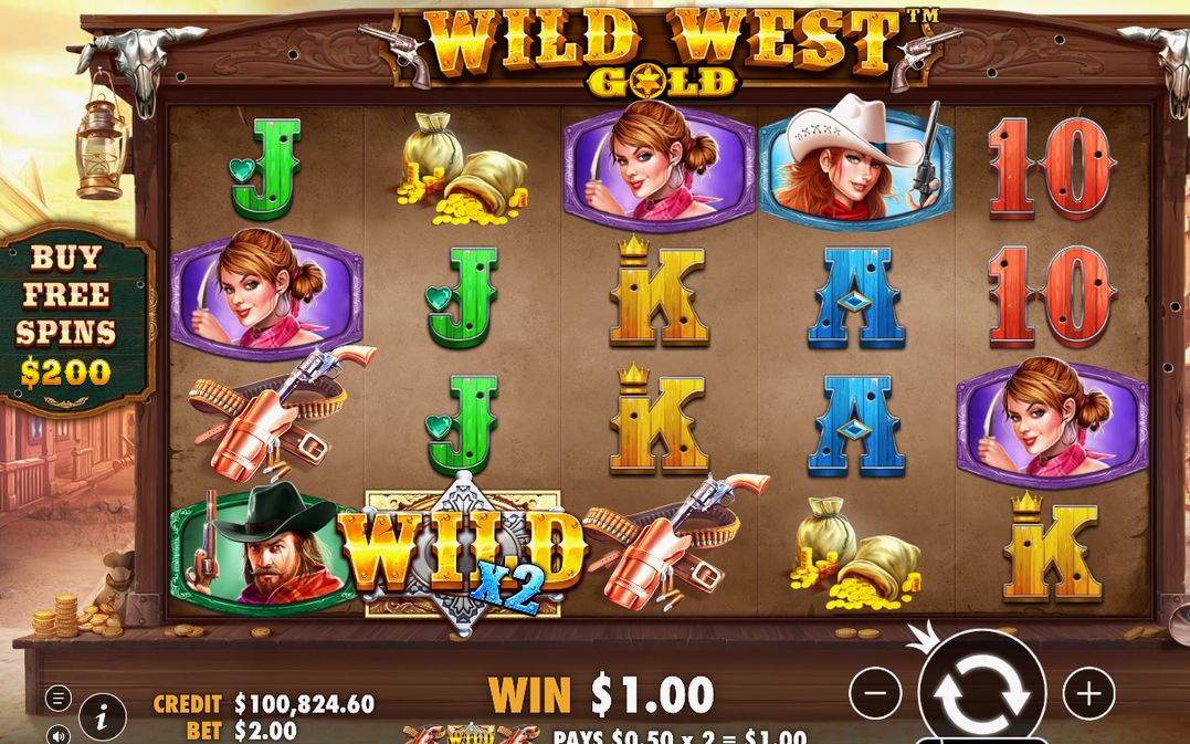 Win screen with a payline win on the 5x4 grid