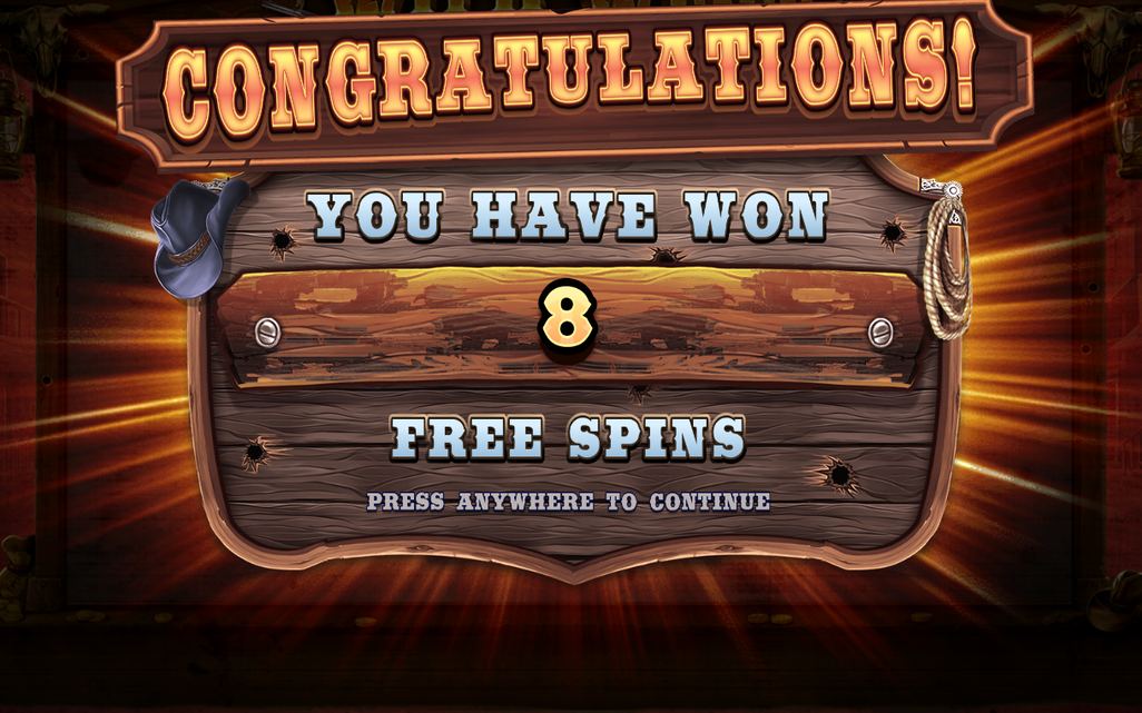 Sticky WILD and gold-star overlay during Free Spins